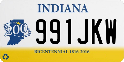 IN license plate 991JKW