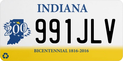 IN license plate 991JLV