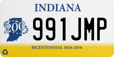 IN license plate 991JMP