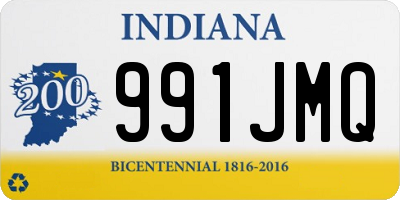 IN license plate 991JMQ