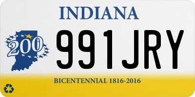IN license plate 991JRY