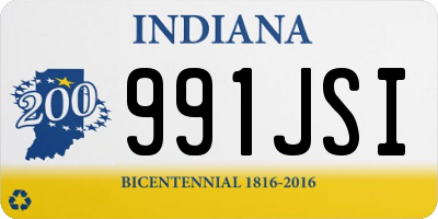 IN license plate 991JSI