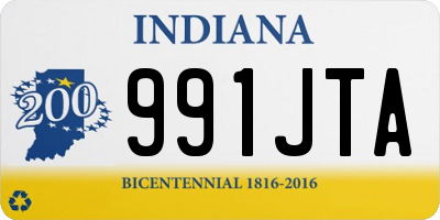 IN license plate 991JTA
