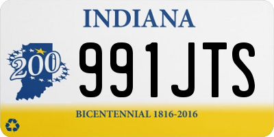 IN license plate 991JTS