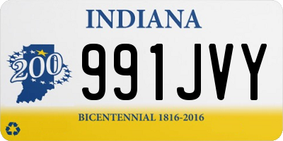 IN license plate 991JVY