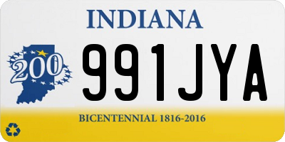IN license plate 991JYA