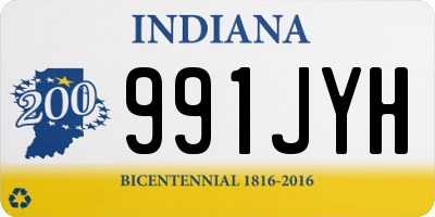 IN license plate 991JYH