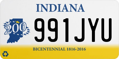 IN license plate 991JYU