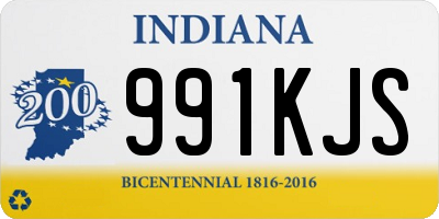 IN license plate 991KJS