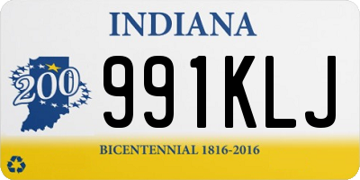 IN license plate 991KLJ