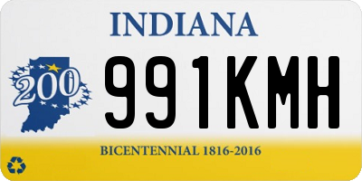 IN license plate 991KMH