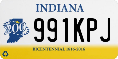 IN license plate 991KPJ