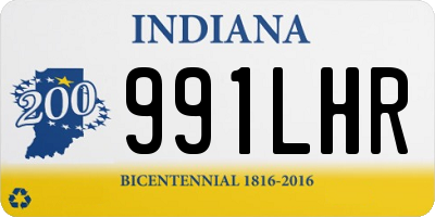IN license plate 991LHR