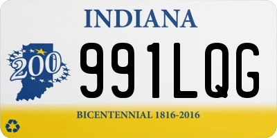 IN license plate 991LQG