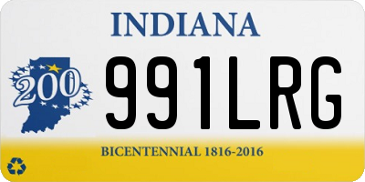 IN license plate 991LRG