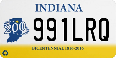 IN license plate 991LRQ