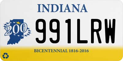 IN license plate 991LRW