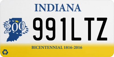 IN license plate 991LTZ