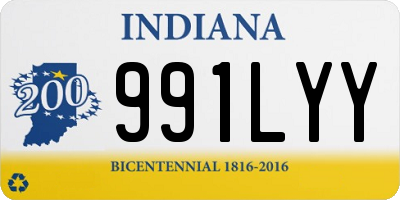 IN license plate 991LYY