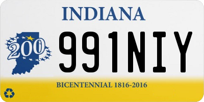 IN license plate 991NIY