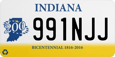 IN license plate 991NJJ