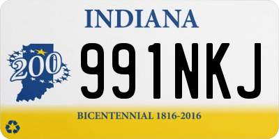 IN license plate 991NKJ
