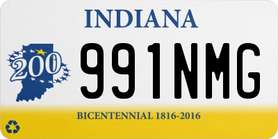 IN license plate 991NMG