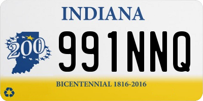 IN license plate 991NNQ