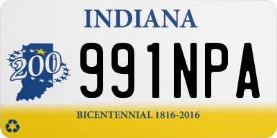 IN license plate 991NPA