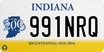 IN license plate 991NRQ