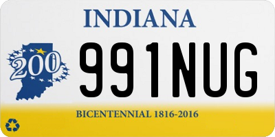 IN license plate 991NUG