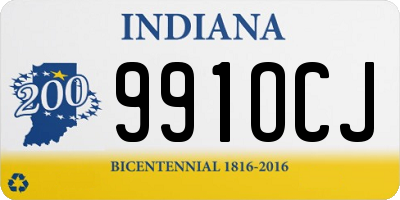 IN license plate 991OCJ