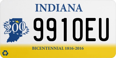 IN license plate 991OEU