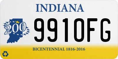 IN license plate 991OFG