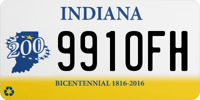 IN license plate 991OFH