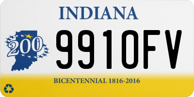 IN license plate 991OFV