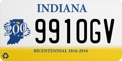 IN license plate 991OGV