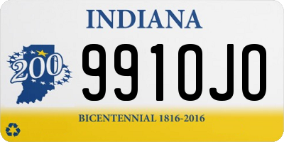 IN license plate 991OJO