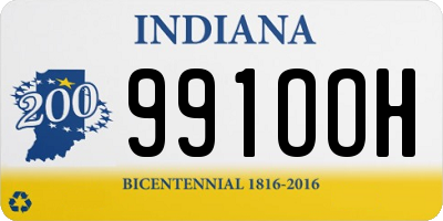 IN license plate 991OOH