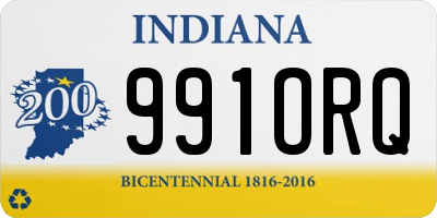 IN license plate 991ORQ