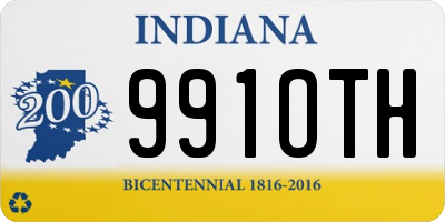 IN license plate 991OTH