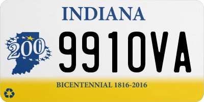 IN license plate 991OVA