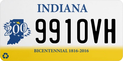 IN license plate 991OVH