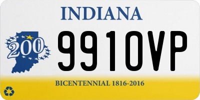 IN license plate 991OVP