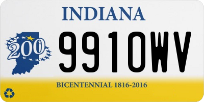 IN license plate 991OWV