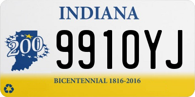 IN license plate 991OYJ