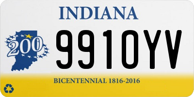 IN license plate 991OYV