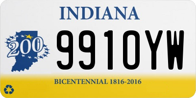 IN license plate 991OYW