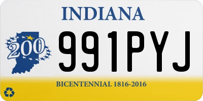 IN license plate 991PYJ