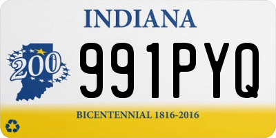 IN license plate 991PYQ